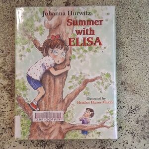 Summer with Elisa Book by Johanna Hurwitz Childrens Chapter Junior Literature